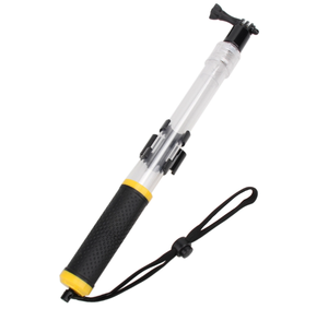 Großhandels preis Factory Retract able Transparent Floaty Pole Selfie Stick Ein beins tativ für GoPro HERO 7/6/5/4 <span class=keywords><strong>3</strong></span> <span class=keywords><strong>3</strong></span> <span class=keywords><strong>2</strong></span> - Product Image 1