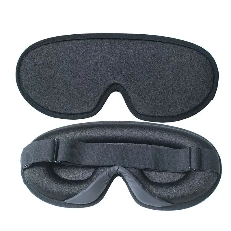 Heated Eye Mask Cordless for Dry Eyes, USB Eyes Heating Pad, Rechargeable, Real Silk, Sleep Mask for Men Women