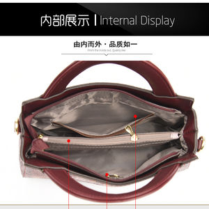 Sacs pour femmes de marque très vendus Sacs à main en cuir PU de haute qualité Sacs à main à sangle réglable pour dames - Product Image 6