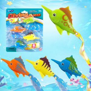 Juguete de buceo con forma de pez vela para piscina, juguete interactivo de entrenamiento subacuático para niños, juego de atrapar peces para baño y piscina, regalo. - Product Image 2