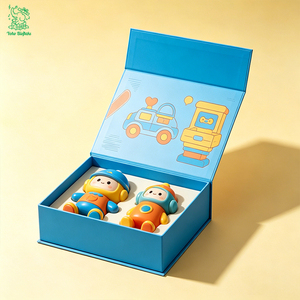 Boîte pliante magnétique rigide avec logo personnalisé pour l'emballage de <span class=keywords><strong>jeux</strong></span> de puzzle, boîte à jouets pliable pour les marques de vente au détail haut de gamme pour enfants - Product Image 1
