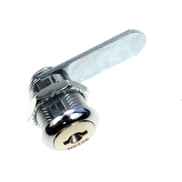 Serrure à cylindre antivol YH2968 en alliage de zinc à quart de tour, design triangulaire élégant, pour boîte aux lettres