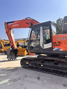 Excavatrice Hitachi ZX240 d'occasion pas chère, haute qualité, bon état, norme Tier 4, faible nombre d'heures de fonctionnement, en stock, expédition rapide. - Product Image 2