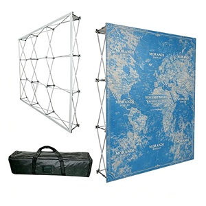 Expositor de Banner Enrollable, Plegable, Desmontable, de Aluminio, Portátil, Ecológico, Fácil de Montar, Moderno, Ligero y Autónomo - Product Image 1