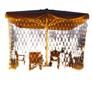 Luci a Tenda <span class=keywords><strong>LED</strong></span> 3Mx2M IP65, Illuminazione a Rete per Giardino, Interni, Matrimoni, Feste Natalizie - Product Image 4