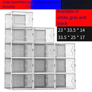 Scatola Portascarpe a Prezzo <span class=keywords><strong>di</strong></span> Fabbrica Cinese <span class=keywords><strong>con</strong></span> Coperchio <span class=keywords><strong>Scarpiera</strong></span> in <span class=keywords><strong>Plastica</strong></span> per Sneakers Organizzatore per Scarpe Impilabile e Trasparente - Product Image 6