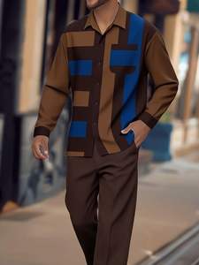 Nouvelle collection 2025 JKM OEM Service Vente en gros Tendance Luxe Mode <span class=keywords><strong>Homme</strong></span> <span class=keywords><strong>Mariage</strong></span> Soirée Bal Tenue <span class=keywords><strong>de</strong></span> cérémonie décontractée Ensemble <span class=keywords><strong>de</strong></span> costumes et chemises - Product Image 6