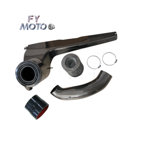 Toma de Aire de Fibra de Carbono para VW Golf R GTI GLI MK7/7.5 Audi A3 <span class=keywords><strong>S3</strong></span> TT 2015+ Negro Brillante - Product Image 4