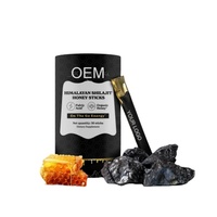 Complément alimentaire en gel de Shilajit de l'Himalaya et de la Sibérie, marque privée OEM/ODM, favorise le métabolisme et le système immunitaire pour adultes