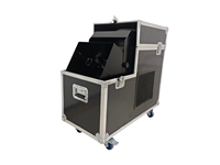 Machine à brouillard électrique professionnelle 3000W à double tête DMX pour bars et clubs, générateur de glace carbonique pour mariages et fêtes, effet de fumée discrète pour scène