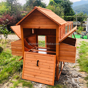 Chuồng gà ngoài trời lớn, chống thấm, tùy chỉnh, làm bằng gỗ, SDC023 - Product Image 4