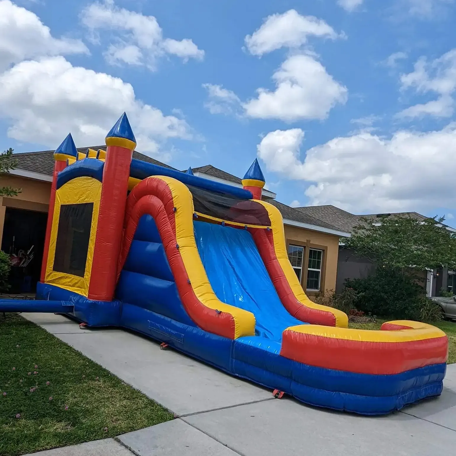 Bouncer inflável comercial castelo bouncy Pvc Jumping Castle Bounce House e Water Slide