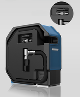 Pompe à air sans fil portable 12V avec protection contre les surintensités et les surcharges Compresseur d'air puissant rechargeable OEM personnalisable