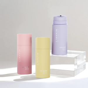 Bán buôn OEM ODM 30ml 50ml 75ml Matte không có không khí chai <span class=keywords><strong>100ml</strong></span> 150ml mỹ phẩm nhựa không có không khí bơm chai cho chăm sóc da bao bì - Product Image 3