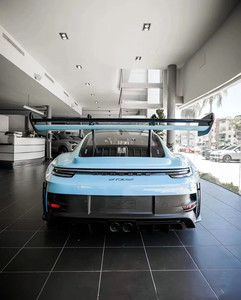 ชุดแต่งคาร์บอนไฟเบอร์สไตล์ OEM สำหรับ Porsche 992 สภาพใหม่ ชุดแต่งสปอยเลอร์ดิฟฟิวเซอร์ลิปหน้า ฝากระโปรง - Product Image 4