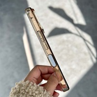 JOYPORODO C003 Casing Ponsel Transparan Magnetik dengan Animasi, Anti Benturan, Bahan PC Keras untuk iPhone 17 16 15 Pro Max