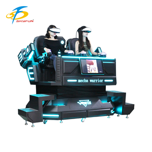 Skyfun 9D VR rạp chiếu phim mới nhất MECHA chiến binh thiết bị trò chơi 2 ghế cho trong nhà ngoài trời cho Trampoline công viên sân bay làm bằng thép - Product Image 1