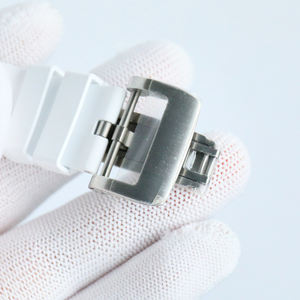 Montre de sport de luxe pour homme, bracelet en caoutchouc bleu clair, design mécanique ajouré, boîtier tonneau, verre haut de gamme, aiguilles affaires - Product Image 5