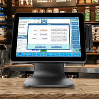 Оптовая продажа с завода: POS-терминал S800 VFD из алюминиевого сплава, высококачественный сенсорный POS-терминал, система POS для розничной торговли