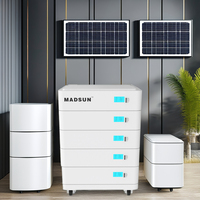 Madsun Système ESS 25kwh 15kwh 10kwh Stockage domestique batterie lifepo4 48V 51.2V 200AH 500AH 300Ah
