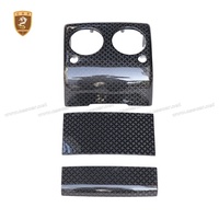 Pour Rolls Royce Cullinan SUV modèle voiture intérieur Kit mise à niveau noir-B Style Console centrale panneau garniture fenêtre bouton de commande cadres