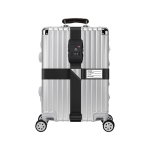 <span class=keywords><strong>Sangle</strong></span> de <span class=keywords><strong>Valise</strong></span> de Voyage Ajustable en Nylon Personnalisée <span class=keywords><strong>TSA</strong></span>, Luxueuse et Professionnelle, avec Renfort de Sécurité et <span class=keywords><strong>Sangle</strong></span> Transversale - Product Image 2