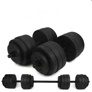 مجموعة أثقال قابلة للتعديل للصالة الرياضية من إنتاج المصنع، تشمل بار وكيتل بيل ودمبل 40 كجم مصنوعة من الأسمنت - Product Image 5