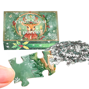 Jigsaw Puzzles <span class=keywords><strong>Maker</strong></span> Bán Buôn Tùy Chỉnh 100 Mảnh Mini <span class=keywords><strong>Puzzle</strong></span> Cho Trẻ Em/Người Lớn - Product Image 5