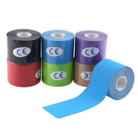 Ruban de kinésiologie élastique auto-adhésif imperméable et doux pour la peau Support médical de physio pour la cheville