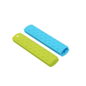 <b>Silicone</b> Pot Handle Covers Reusable Non Slip Heat Resistant Kitchen Cooking <b>Tool</b> Set 4 Pieces Multicolor Food Grade - Product Image 4