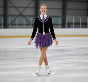 Robe de <span class=keywords><strong>justaucorps</strong></span> pour filles, patinage artistique, gymnastique, roller, <span class=keywords><strong>danse</strong></span>, ballet, costume de <span class=keywords><strong>danse</strong></span> pour compétition de patinage artistique, strass - Product Image 5