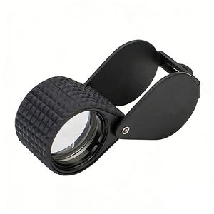 Loupe de poche pliable haute définition 10X, lentille en verre de 18 mm de diamètre, outil de précision pour la lecture de livres pour personnes âgées - Product Image 4