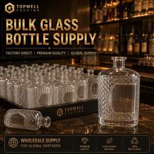 Customizable Glass Bottle For Spirits Moq500 250 Ml Glass Bottles Spirit 700ml Heavy Base Glass Spirit Bottle With Cork