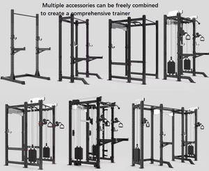 Macchina per Allenamento Completo SK, Attrezzatura Multifunzione per <span class=keywords><strong>Palestra</strong></span> Domestica, Smith Machine per Centro Fitness, Allenamento di Forza, Produzione Cinese - Product Image 5