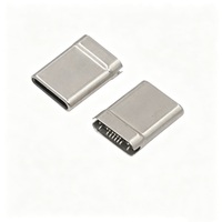 Conector Macho Tipo-C con Placa PCB de 16 Pines, Carga Rápida PD de 12V, Cable USB, Banco de Energía DIY, Dispositivo Industrial Integrado