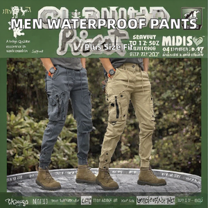 Pantalones Cargo para Hombre, Impermeables, Transpirables, Elásticos, para Senderismo, Caza, Trabajo, con Múltiples Bolsillos, Tallas Grandes, Venta al Por Mayor, OEM - Product Image 2