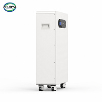 Système de stockage d'énergie avec batterie lithium 200Ah, WiFi, Bluetooth et durée de vie de 15 ans