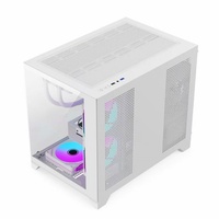 Boîtier de boîtier de jeu en aluminium et verre trempé personnalisé de haute qualité M-ATX armoire de jeu Boîtiers d'ordinateur PC et tours