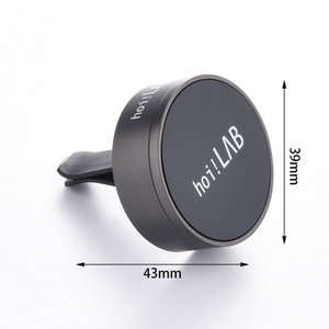 น้ำหอมปรับอากาศในรถยนต์ Super Abrazine Black ดีไซน์เรียบหรู พร้อมโลโก้ - Product Image 2