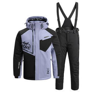 In Stock <span class=keywords><strong>di</strong></span> moda <span class=keywords><strong>tuta</strong></span> da sci vendita calda uomo e donna Snowboard Top pantaloni da sci <span class=keywords><strong>coppia</strong></span> <span class=keywords><strong>tuta</strong></span> neve HX513-1 - Product Image 2