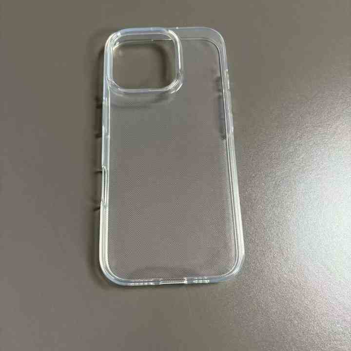 防震透明手机套硅胶软壳适用于iphone 16 plus 15 pro最大透明手机套