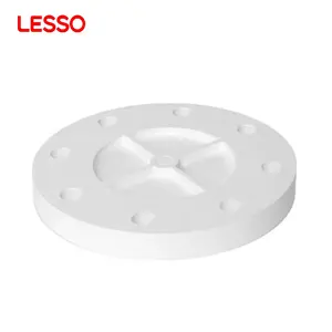 LESSO-brida de cuello de soldadura de tubo de plástico pvc, bridas de tubo ciego para cuello