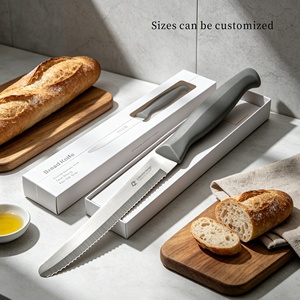 Couteau de Chef Professionnel de Cuisine, Manche Ergonomique en PP TPR, Acier Inoxydable à Haute Teneur en Carbone, Forgé en Usine, Couleurs Personnalisables OEM, DIY - Product Image 1