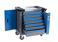 Coffre à outils roulant à 7 tiroirs / boîte avec 257 outils, ensembles d'outils professionnels de qualité industrielle, directement de l'usine, boîte à outils Caja De Herramientas
