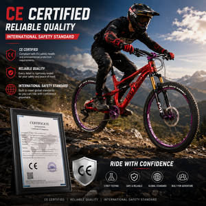 Bicicleta <span class=keywords><strong>de</strong></span> Montaña <span class=keywords><strong>de</strong></span> Suspensión <span class=keywords><strong>Completa</strong></span> <span class=keywords><strong>de</strong></span> Aleación <span class=keywords><strong>de</strong></span> Aluminio <span class=keywords><strong>de</strong></span> 27.5 Pulgadas, 10 Velocidades, Cola Suave, Frenos <span class=keywords><strong>de</strong></span> Disco Hidráulicos para Descenso - Product Image 5