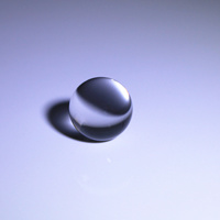 Lentille en verre optique personnalisée et lentille demi-sphère, composant optique de précision