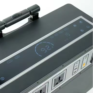 Station d'alimentation portable 2304WH avec batterie LiFePO4, sortie onde sinusoïdale pure, générateur 2000W, batterie de stockage d'énergie - Product Image 3