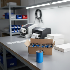 ริบบิ้นถ่ายโอนความร้อนแบบแว็กซ์ 110 มม. x 300 ม. หมึกสีดำด้านนอกแกน 1 นิ้ว สำหรับใช้กับเครื่องพิมพ์ฉลากบาร์โค้ด - Product Image 1