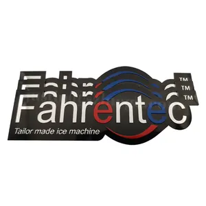 Pegatinas de emblema de metal autoadhesivas personalizadas, etiqueta de logotipo impermeable de aluminio, adhesivo de metal elevado 3d, insignia