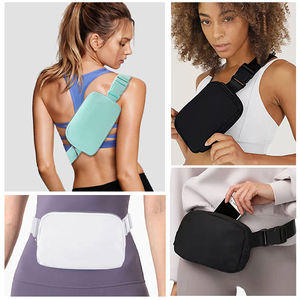 Sac banane personnalisé en nylon imperméable avec logo pour homme, idéal pour le voyage et le sport – Vente en gros - Product Image 6